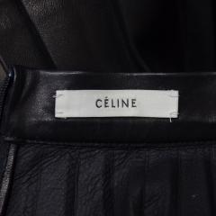 CELINE セリーヌ レザースカート R2-128470