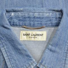 SAINT LAURENT PARIS サンローランパリ　デニムウエスタンシャツ　R2-143199