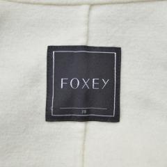 (2018/12/16値下げ)FOXEY フォクシー チンチラファー付き ウインターマストコート R2A-162669
