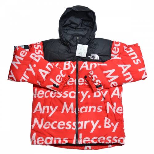 SUPREME シュプリーム × The North Face ザノースフェイス BY ANY MEANS NUPTSE JACKET ダウンジャケット M R2A-166926