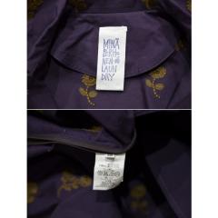 mina perhonen ミナペルホネン bonheur フラワー刺繍コート R2-170039