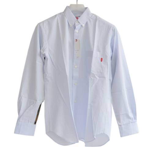SUPREME シュプリーム × COMME des GARCONS SHIRT コムデギャルソン　袖ロゴ BDシャツ　R2-17304X