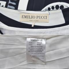 (2019/1/28値下げ)EMILIO PUCCI エミリオプッチ 総柄 レーヨン ワンピース R2-176309