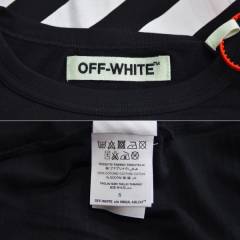 OFF-WHITE オフホワイト × Fragment Design OFF-BLACK オフブラック BLACK TEE Tシャツ　R2-178245