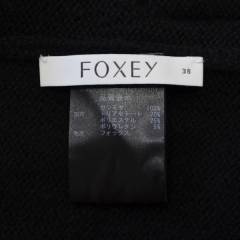 FOXEY フォクシー フォックスファー付き ノーブルカーディガン R2A-184009