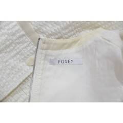 FOXEY フォクシー  Dress White Ripple ワンピース R2A-19291B