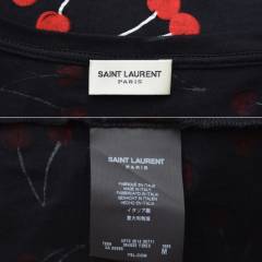 (2019/6/6値下げ) SAINT LAURENT PARIS サンローランパリ チェリー Tシャツ カットソー R2A-193788