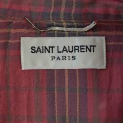 SAINT LAURENT PARIS サンローランパリ チェックシャツ R2A-193920