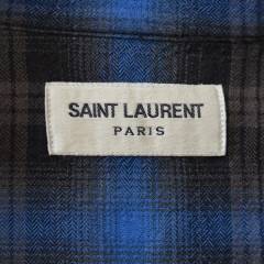 SAINT LAURENT PARIS サンローランパリ チェックシャツ R2A-193931