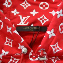 LOUIS VUITTON ルイヴィトン × SUPREME シュプリーム Box Logo Hooded Sweatshirt モノグラム パーカー R2A-195647