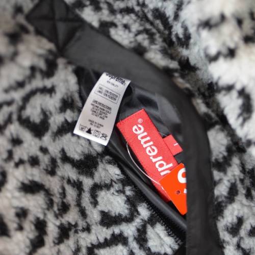 SUPREME シュプリーム Leopard Fleece Reversible Jacket レオパード