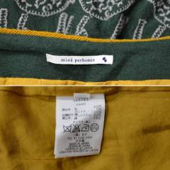mina perhonen ミナペルホネン count 羊 刺繍 スカート  R2-206427