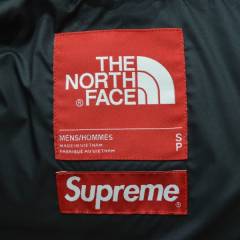SUPREME シュプリーム × THE NORTH FACE ノースフェイス　Leather Nuptse Jacket レザーヌプシダウンジャケット　R2A-20772B