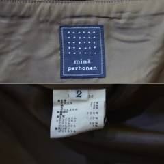 mina perhonen ミナペルホネン tambourine 刺繍スカート R2-209441