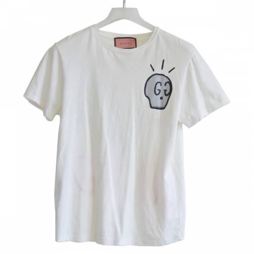 日本新作 GUCCI Tシャツ ゴースト Tシャツ/カットソー(半袖/袖なし)