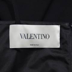 VALENTINO ヴァレンティノ ケープ デザイン ワンピース ドレス R2-21517B