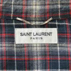 SAINT LAURENT PARIS サンローランパリ チェックシャツ R2A-21523B