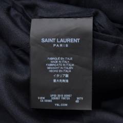 SAINT LAURENT PARIS サンローランパリ　ベイビーキャット レオパード スモーキング ジャケット　R2-217658