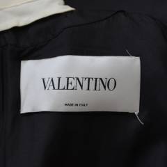 VALENTINO ヴァレンティノ 白襟 フリル ワンピース R2A-220606
