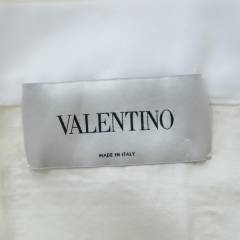 VALENTINO ヴァレンティノ  レース 切替 ツイード ワンピース R2-223972