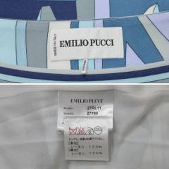 EMILIO PUCCI エミリオプッチ 総柄 レーヨン ワンピース R2-224896