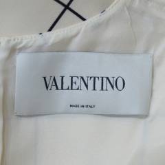 VALENTINO ヴァレンティノ ウインドウペン チェック ワンピース R2-226656