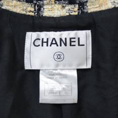 CHANEL シャネル　04A リボン付き 千鳥 ツイード ジャケット R2-227503