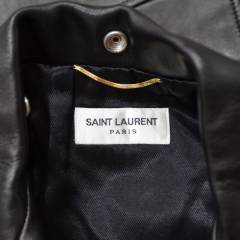 SAINT LAURENT PARIS サンローランパリ　L01 レザーダブルライダースジャケット　R2-240637