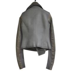 RickOwens リックオウエンス ムートン レザー ジャケット R2-241704