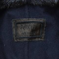 FOXEY フォクシー リバーシブル ミンク ファー ベスト Hoodie Puff R2-246203