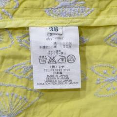 mina perhonen ミナペルホネン skyflower 蝶 刺繍 ワンピース R2A-249547