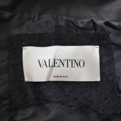 (2019/10/17値下げ) VALENTINO ヴァレンティノ 裾ペプラム ジップ ジャケット R2A-254629