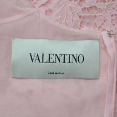 VALENTINO ヴァレンティノ クレープクチュール ヘビーレース ドレス ワンピース R2-254871