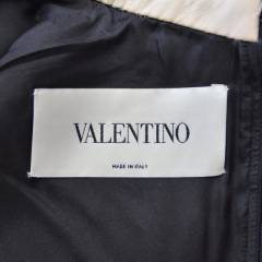 (2019/10/17値下げ) VALENTINO ヴァレンティノ 白襟  ワンピース R2A-255421