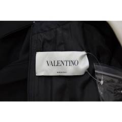 VALENTINO ヴァレンティノ  襟 ビジュー バイカラー ワンピース R2A-261020