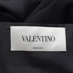 VALENTINO ヴァレンティノ 白襟 ノースリーブ ワンピース R2-281403
