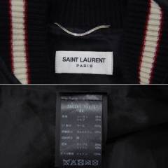 SAINT LAURENT PARIS サンローランパリ バード オブ パラダイス 刺繍 バーシティ ジャケット スカジャン R2A-262879