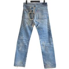 LEVI'S VINTAGE CLOTHING リーバイス LVC 青山100本限定 66501-0121 501XX 加工 デニム パンツ R2A-282492