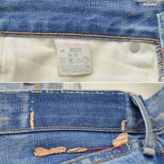 LEVI'S VINTAGE CLOTHING リーバイス LVC 青山100本限定 66501-0121 501XX 加工 デニム パンツ R2A-282492