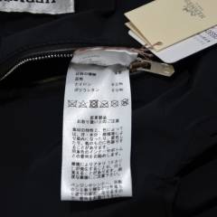 HERMES エルメス commande particuliere フロントジップ 羊革 レザー フード コート R2A-293701